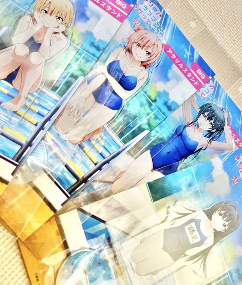 雪ノ下雪乃 由比ヶ浜結衣 一色いろは BIGアクリルスタンドセット Amazon.co.jp: 俺ガイル BIGアクリルスタンド 全4種セット